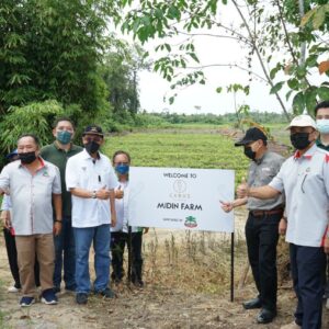Visit to Carus Plantations by Minister of MANRED, YB Dato Sri Stephen Rundi
